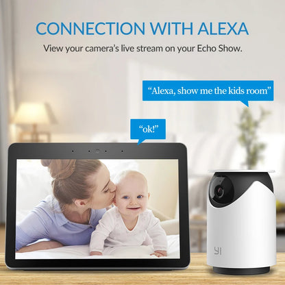 YI Camera 1080P Wifi Dome Camera FHD With Face Detection