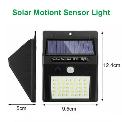 30 LED Solar Lights PIR Motion Sensor Wall Light