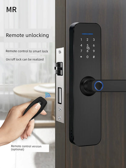 Wooden Door Fingerprint Lock Inner Door Password Lock Digital Smart Door Lock