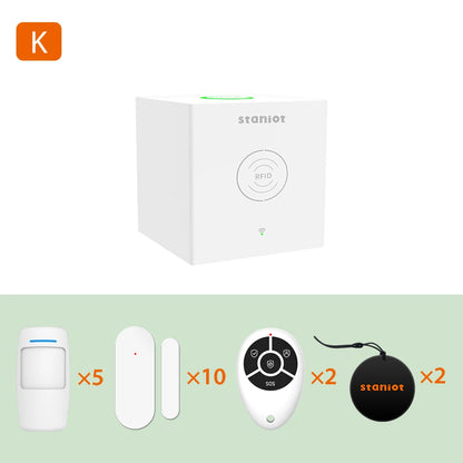 Staniot WiFi Alarm System Kit SecCube 3 Tuya Smart Home Security Protection