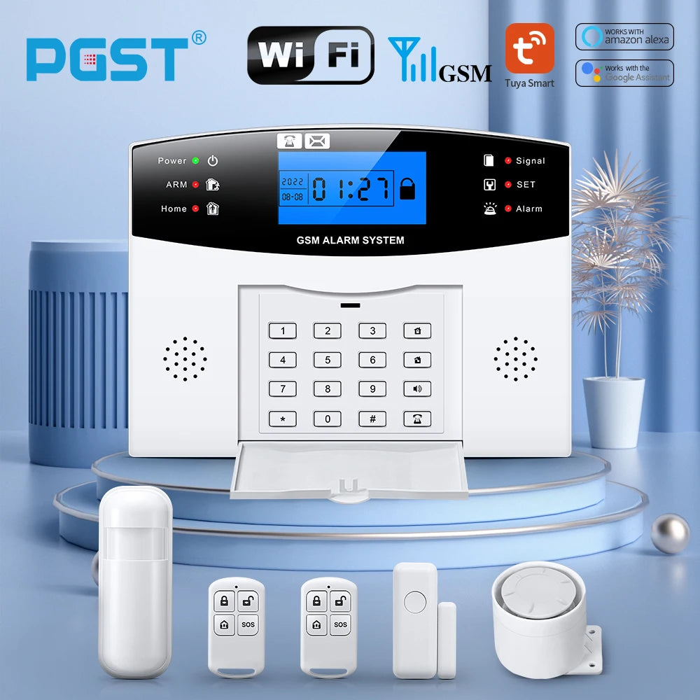 PGST PG505 Keypad GSM Alarm Security 433MHz Wireless Smart Home