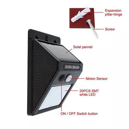 Led Solar Spotlight For Outdoor Solar Lights Waterproof With Motion Sensor