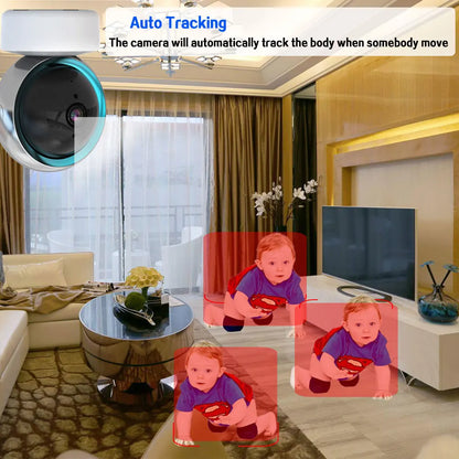 Wifi Smart Home Baby Monitor 2 Way Audio Mini Indoor Security IP Camera