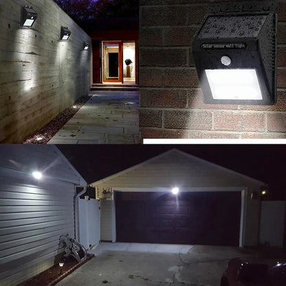 Led Solar Spotlight For Outdoor Solar Lights Waterproof With Motion Sensor