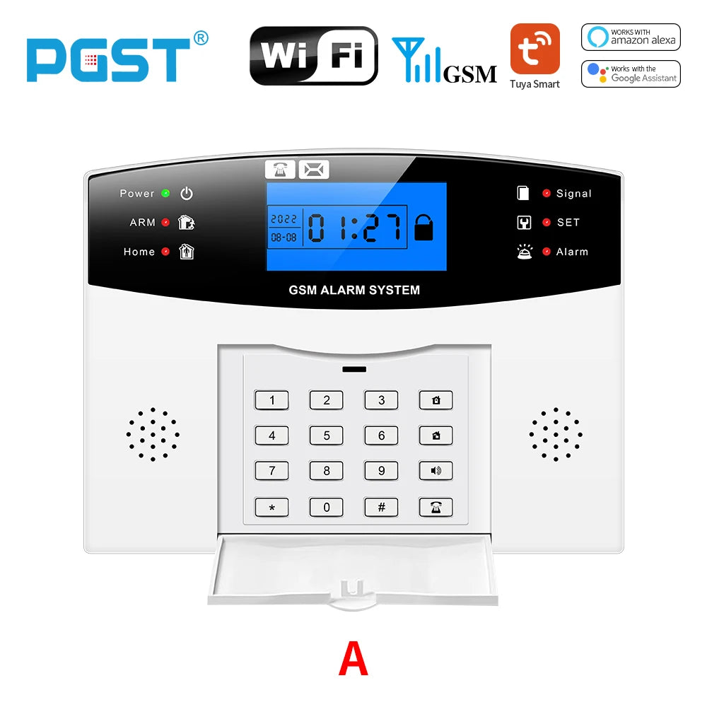 PGST PG505 Keypad GSM Alarm Security 433MHz Wireless Smart Home