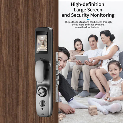 New Biometric Fingerprint Lock Security Smart Door Lock Password Electronic Locks