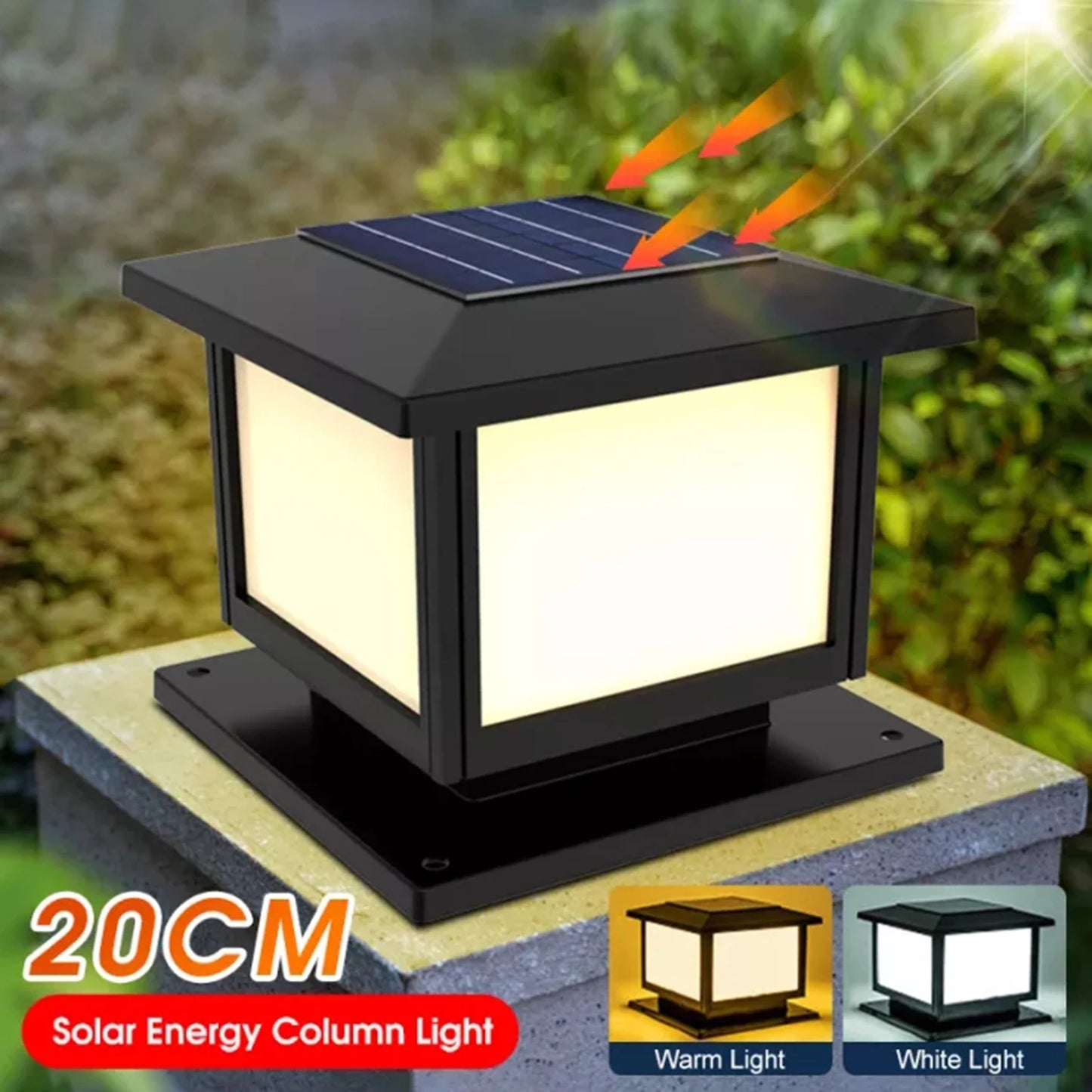 Solar Waterproof Lights Vintage Led Waterproof Solar Lamp