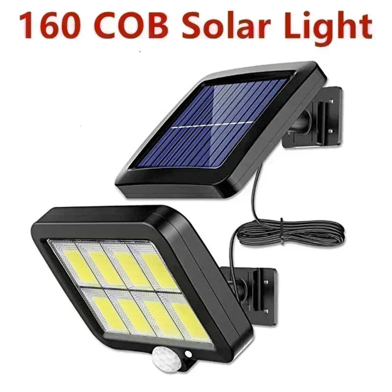 COB LED Solar Light Outdoor PIR Motion Sensor