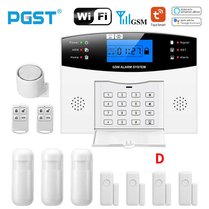 PGST PG505 Keypad GSM Alarm Security 433MHz Wireless Smart Home