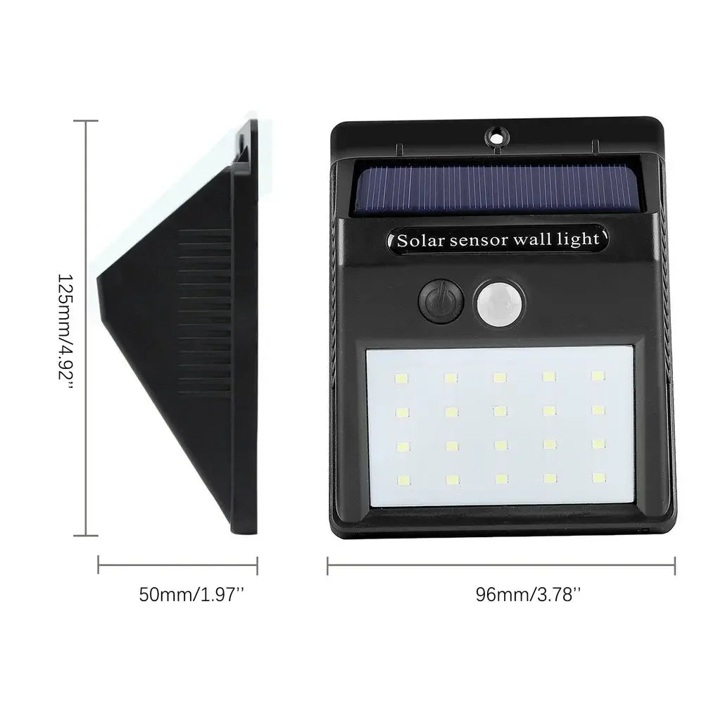 Led Solar Spotlight For Outdoor Solar Lights Waterproof With Motion Sensor