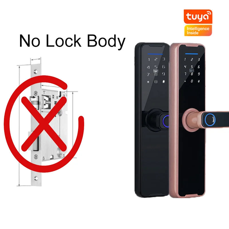 PHIPULO Tuya Digital Electronic Lock Smart Door